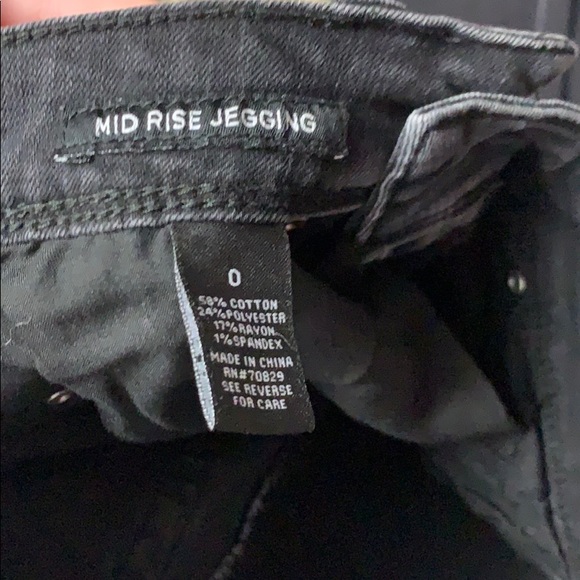 Rue 21 black denim jeans - Picture 6 of 6